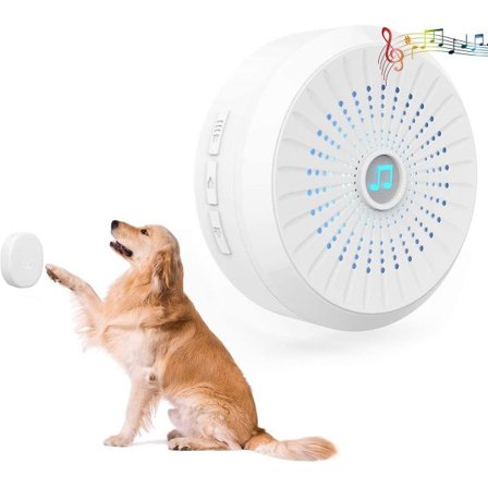 IC Trådløs Hundedørklokke, Hundedørklokke med Trådløse Berøringshundklokker for Pottetrening