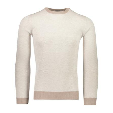 Gran Sasso, Jersey Beige, Heren, Maat:S,Katoen