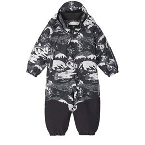 Reima Black Moomin Lyster Snowsuit 80 cm (9-12 Months) - Coveralls - 80 cm (9-12 Months) - Black