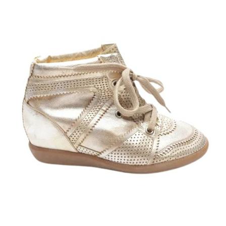 Isabel Marant Pre-owned Pre-owned Leather sneakers , Geel , Dames , Maat: 38 EU
