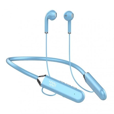 Trådlösa hörlurar Bluetooth nackband magnetiska hörlurar sport löpning öronsnäckor vattentäta Bluetooth-com 5.2 headset med mikrofon