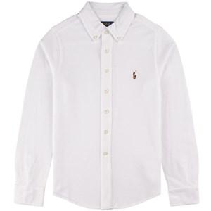 Kids - Ralph Lauren Branded Polo Shirt White 6-7 Years - Tops - 6-7 years - White - Junge