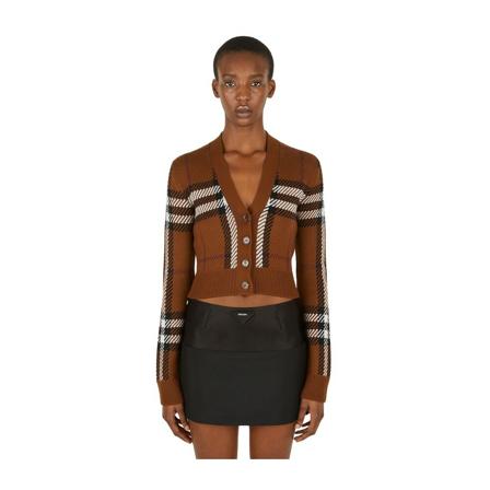 Burberry, Knitwear Brązowy, Kobieta, Rozmiar: S