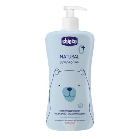 Chicco Natural Sensation Baby Detergente Corpo E Capelli 500ml