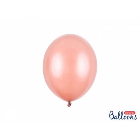 Ros Guld Ballonger | Starka ballonger 23cm, 10st Ros guld