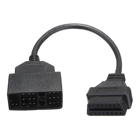 22-pins OBD1 til 16-pins OBD2 Konverteringsadapterkabel for Toyota Diagnostisk Skanner