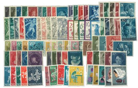 Holland 1941-1960 - Børnefrimærker - Postfrisk