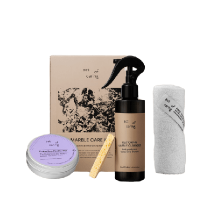 act of caring Marble And Fine Stone Care Kit Rengöring & tvätt 250 ml