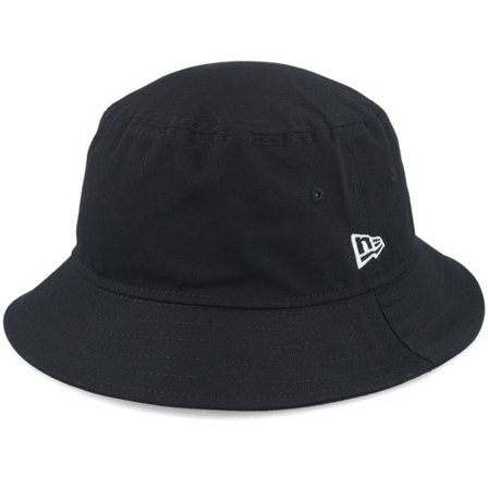 New Era - Svart bucket Hatt - Essential Black Bucket @ Hatstore