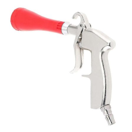 Högtrycks pneumatisk dammvippa med 12 cm slang & borsthuvud - Damrengöringsverktyg