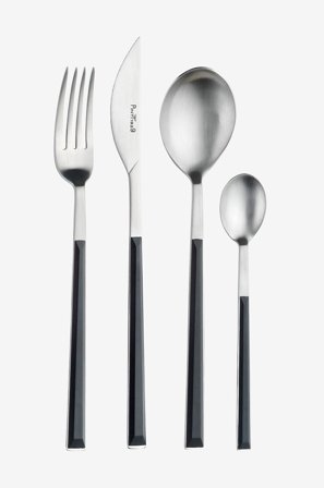 Pintinox - Bestiksæt 24 dele Sushi Pro - Sort - Bestik - Fra Homeroom