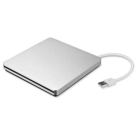 Ekstern DVD CD-drev USB Type C bærbar ekstern ultra tynd