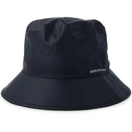 Herschel - Svart Hatt - Norman Rain Cap Black Bucket @ Hatstore