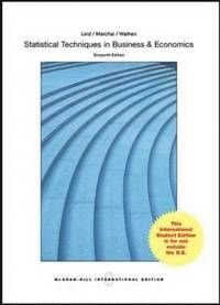 Statistical Techniques in Business and Economics (Int'l Ed), ISBN: 9781259095641