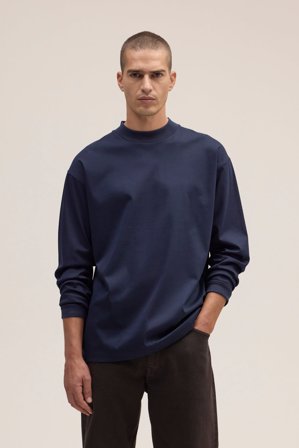 NN07 Lionel Tee male Blue