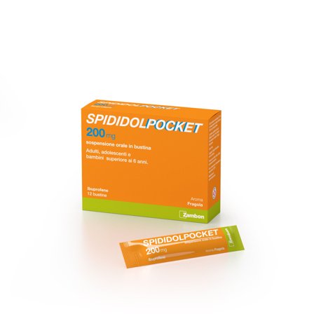 Spididol Pocket 200mg 12 Bustine