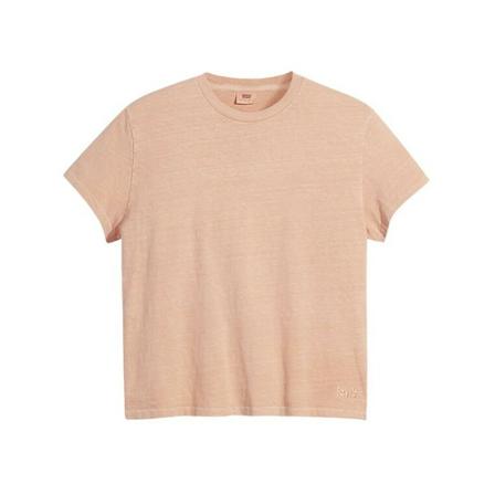 Levi's Classic Fit Tee T-shirt , Oranje , Dames , Maat: S
