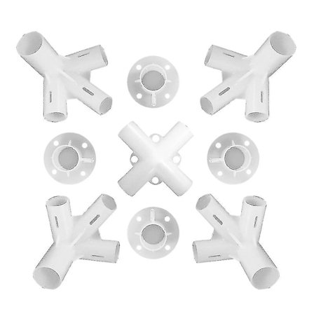 Reservedeler for 3x3m Gazebo Markisetelt Fotsenterhjørnekontakt 25/19mm