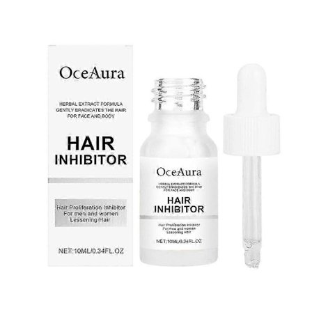 Mild Hårborttagningsessens för Kroppen - Len, Silkeslen Hud, Reducerar Hårväxt, 10ml