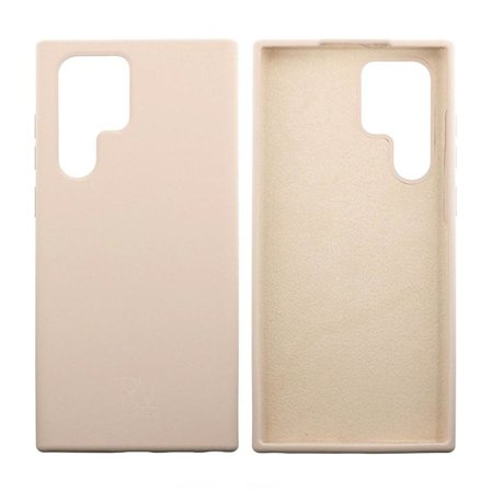 Samsung Galaxy S22 Ultra Silikonskal - Beige