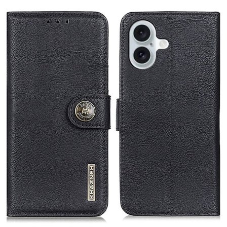 KHAZNEH Lommebok Stativ Etui for iPhone 16