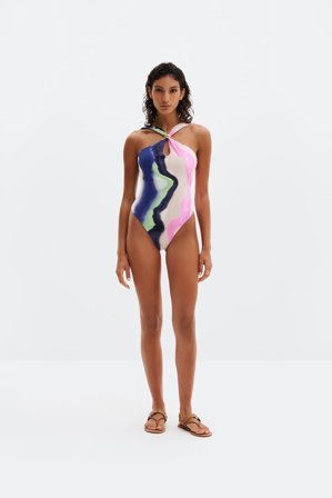 Malina - Lonita swimsuit - XXL - Watercolour