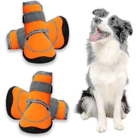 Hundesko Paw Protect løbesko til store hunde med justerbare reflekser