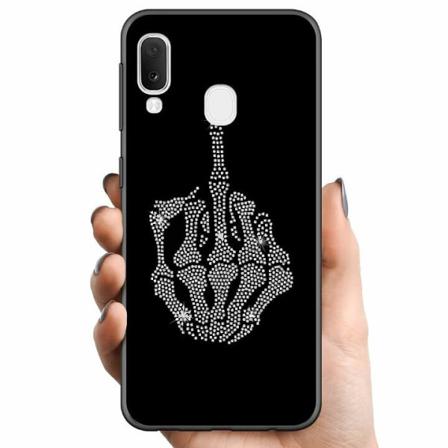 Samsung Galaxy A20e Tpu Mobilskal Fuck You Bling