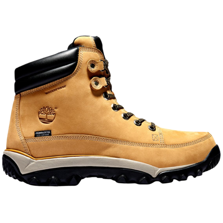 Timberland Mens Rime Ridge Mid Lace Up Waterproof Hiking Boot Wheat