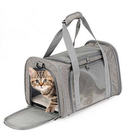 Lemmikkieläinten kantolaukku, kissan kantolaukku, koiran kantolaukku, kissan kassi, kissan matkakantolaukku, pehmeä kissan kantolaukku, koiran 