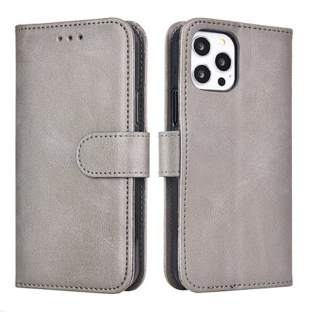 iPhone 15 PU-läderfodral - (2-kortfack)