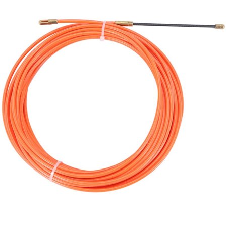 4 mm 10 meter dragtråd, orange nylon elektrisk kabel dragtråd, dragfjäder, fiskband