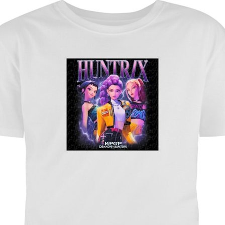 Barn T-skjorte Kpop Demon Hunters Huntrix