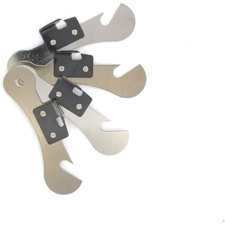 Dåseåbner, Manuel dåseåbner, Dåse, Rustfrit stål, Sølv, 9,5