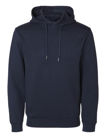 Slhemanuel Soft Hood Sweat Noos Tops Sweat-shirts & Hoodies Hoodies Navy Selected Homme
