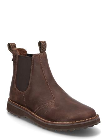 Solsbury Easy G Støvlet Chelsea Boot Brown Clarks