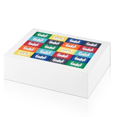 KUSMI Te Eko Sortimentslåda mix 100/fp - Lyreco - Kök och servering - Kaffe och te - Te