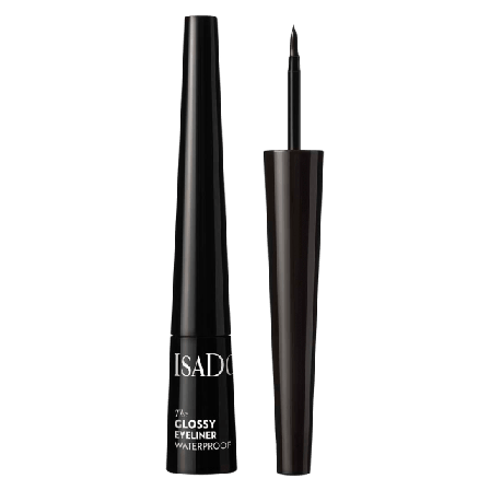 IsaDora The Glossy Eyeliner & ögonpennor Unisex Svart 2,5ML