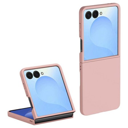 SKALO Samsung Z Flip7 Skin-Touch Skal - Rosa