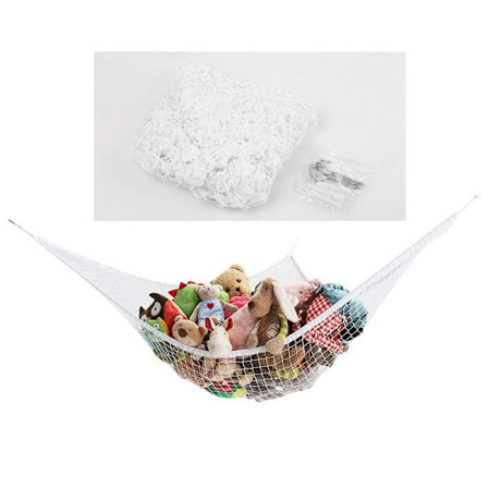 Hengekøye Nett Lekeoppbevaring Plysjdyr Hjørne Stor Oppbevaringspose Ani