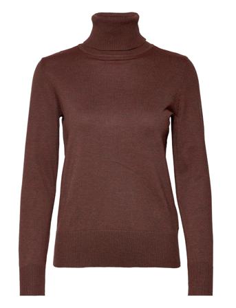J2046, Milasz Rollneck Pullover Brown Saint Tropez