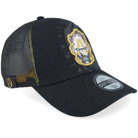 Difuzed - Svart trucker Keps - Borderlands Black A-Frame Trucker @ Hatstore