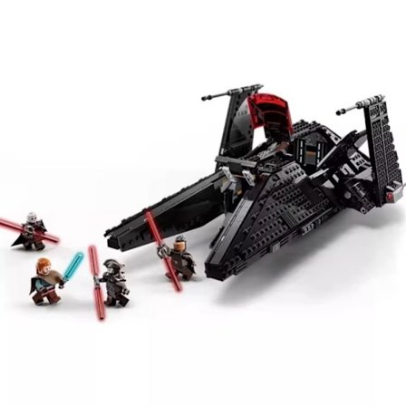 79011 Star Wars Imperial Inquisitor Transporter Scythe Liten Partikkel Byggekloss Leke KM66044
