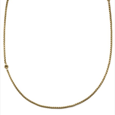Rico Goudkleurige Boxchain-ketting voor mannen - Stalen kettingen