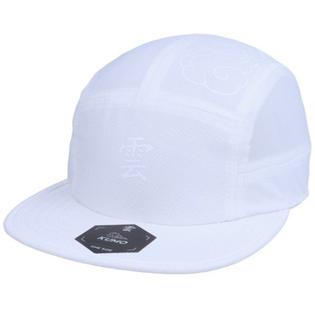 Kumo - Hvid 5panel Kasket - Kanji Cloudfit White On White 5-Panel @ Hatstore
