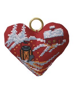 Broderikit Nyckelring Jullykta