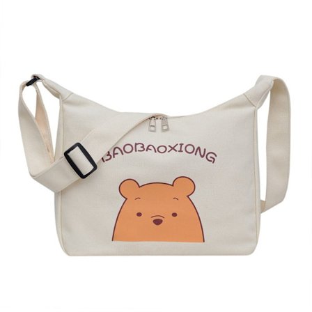 Axelväska Crossbody-väska WHITE BEAR