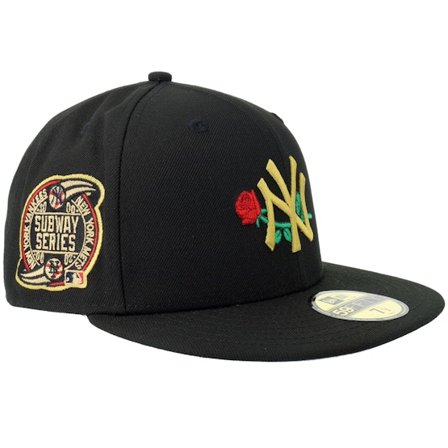 New Era - MLB Preto fitted Boné - "Hatstore Exclusive x New York Yankees 59FIFTY Subway Series Black Fitted " @ Hatstore
