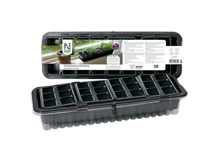 Nelson Garden 5754 Minidrivhus for vindu, med tak, Avling