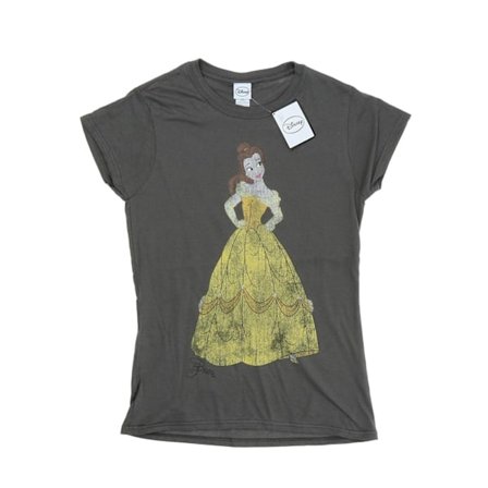 Disney Princess Damkläder/Dam Classic Belle Bomull T-shirt XXL